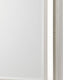 Dery Dresser Mirror with LED | White & Gold Wood Frame | 36x44 Rectangular