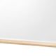 Kali Dresser Mirror | Midcentury 38x38 Square Natural Oak Brown Wood Frame