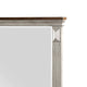 Kova Dresser Mirror | Routed Pilasters | Gray & Brown 38x47 Rectangular