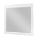 Thiem Dresser Mirror | Picture Frame Molding | White 37x41 Rectangular