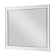 Lyni Dresser Mirror | Traditional Frame | White Wood | 37x44 Rectangular