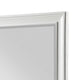 Lyni Dresser Mirror | Traditional Frame | White Wood | 37x44 Rectangular