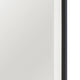 Jem Dresser Mirror | White & Walnut Brown Metal Frame | 37x42 Rectangular