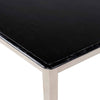 Nova Dining Table | Rectangular | European Black Ash w Antique White 59"