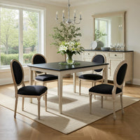 European Black Ash, Antique White