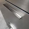 Asti Jumbo Tall Dresser Chest | 4 Deep Drawers | Metallic Gray