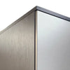 Asti Jumbo Tall Dresser Chest | 4 Deep Drawers | Metallic Gray