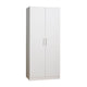 Jiaa Shoe Cabinet with 2 Doors | 6 Adjustable Shelves | 74" White