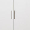 Jiaa Shoe Cabinet with 2 Doors | 6 Adjustable Shelves | 74" White