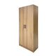 Mea Utility Storage Cabinet | 2 Doors | 3 Shelves | 71" Oak Brown