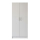 Mea 4pc Utility Storage Cabinet Set | 8 Doors | 12 Shelves | White