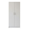 Mea 5pc Utility Storage Cabinet Set | 10 Doors | 15 Shelves | White