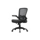 Swivel Task Chair | Mesh Back | Flip Arm | Height Adjustable | Black Fabric