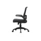 Swivel Task Chair | Mesh Back | Flip Arm | Height Adjustable | Black Fabric