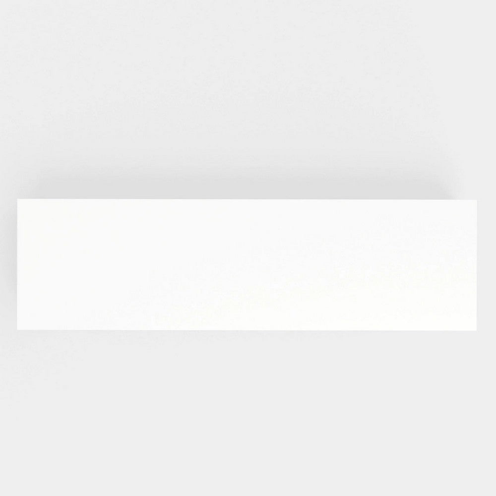 Bea TV Stand Media Cabinet | Scalloped Panel | 64" White Mahogany