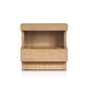 Koa Nightstand | 1 Drawer and Fixed Shelf | Modern Oak Brown