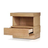 Koa Nightstand | 1 Drawer and Fixed Shelf | Modern Oak Brown