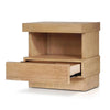 Koa Nightstand | 1 Drawer and Fixed Shelf | Modern Oak Brown