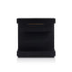 Joa Nightstand | 1 Drawer and Fixed Open Shelf | Modern Black