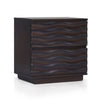 Roa Modern Nightstand | 2 Soft Closing Drawers | Antique Brown
