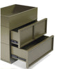 Sena Nightstand with Tray Top | 2 Soft Close Drawers | Olive Green