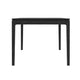 Vecy Extension Dining Table | Rectangular Top | Vintage Black | 72-90"