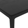 Vecy Extension Dining Table | Rectangular Top | Vintage Black | 72-90"