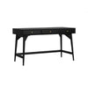 Ian Large Office Desk | 3 Felt Lined Drawers | Modern Brown Wood 52"