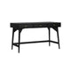 Ian Large Office Desk | 3 Felt Lined Drawers | Modern Brown Wood 52"
