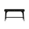 Ian Large Office Desk | 3 Felt Lined Drawers | Modern Brown Wood 52"