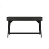 Ian Large Office Desk | 3 Felt Lined Drawers | Modern Brown Wood 52"