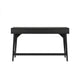 Ian Large Office Desk | 3 Felt Lined Drawers | Modern Brown Wood 52"