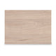 Rox Nighstand | 1 Floral Pattern Drawer Front and USB Port | Oak Brown