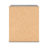 Eli Nighstand | 1 Drawer with Gunmetal Pull | Open Cubby | Rustic Brown