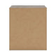 Gesa Nightstand | 2 Drawers with Bar Handles | USB Port | Weathered Gray