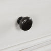 Rowy Tall Dresser Chest | 5 Drawers with Pewter Knobs | Antique White
