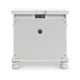 Rowy Bedside Nightstand | 3 Drawers with Pewter Knobs | Antique White
