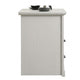 Jori Bedside Nightstand | 2 Drawers | USB Ports | 1 Open Shelf | White