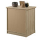 Jori Bedside Nightstand | 2 Drawers | USB Ports | 1 Open Shelf | Oak Brown
