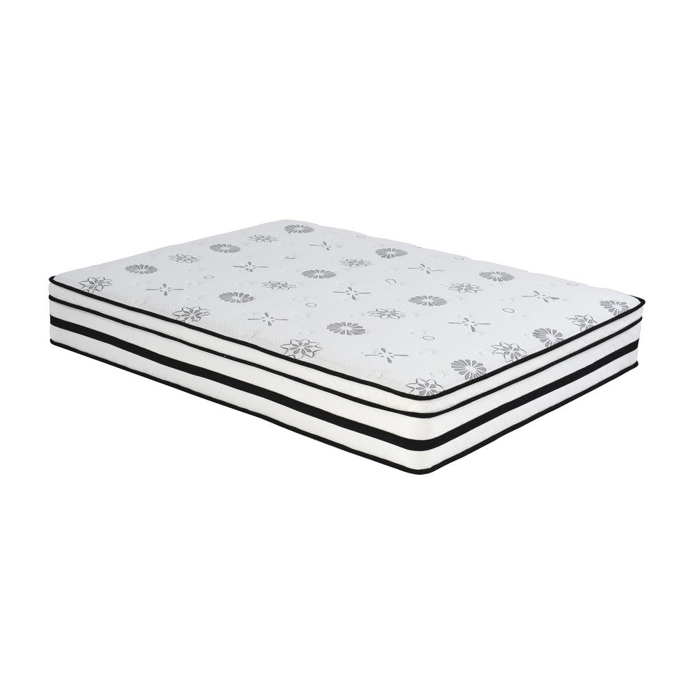 Lesi Queen Hybrid Mattress | Green Tea Infused | Quilted Cover | 12"