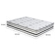 Lesi Queen Hybrid Mattress | Green Tea Infused | Quilted Cover | 12"