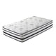 Lesi Twin Hybrid Mattress | Green Tea Infused | Quilted Cover | 12"
