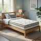 Lesi Twin Hybrid Mattress | Green Tea Infused | Quilted Cover | 12"