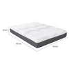 Fezy King Size Hybrid Mattress | Green Tea Gel Infused | 12" Firm