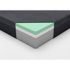 Maya Queen Mattress | Green Tea Gel-Infused Memory Foam | Gray Fabric 11"