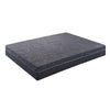 Hira King Hybrid Mattress | Medium Comfort Gel Foam | Gray Polyester 11"