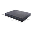 Hira King Hybrid Mattress | Medium Comfort Gel Foam | Gray Polyester 11"