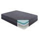 Hira Queen Hybrid Mattress | Medium Comfort Gel Foam | Gray Polyester 14"