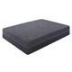 Hira Queen Hybrid Mattress | Medium Comfort Gel Foam | Gray Polyester 14"