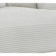 Cline Oversized Chaise Lounge Chair with 2 Pillows | Ivory Corduroy